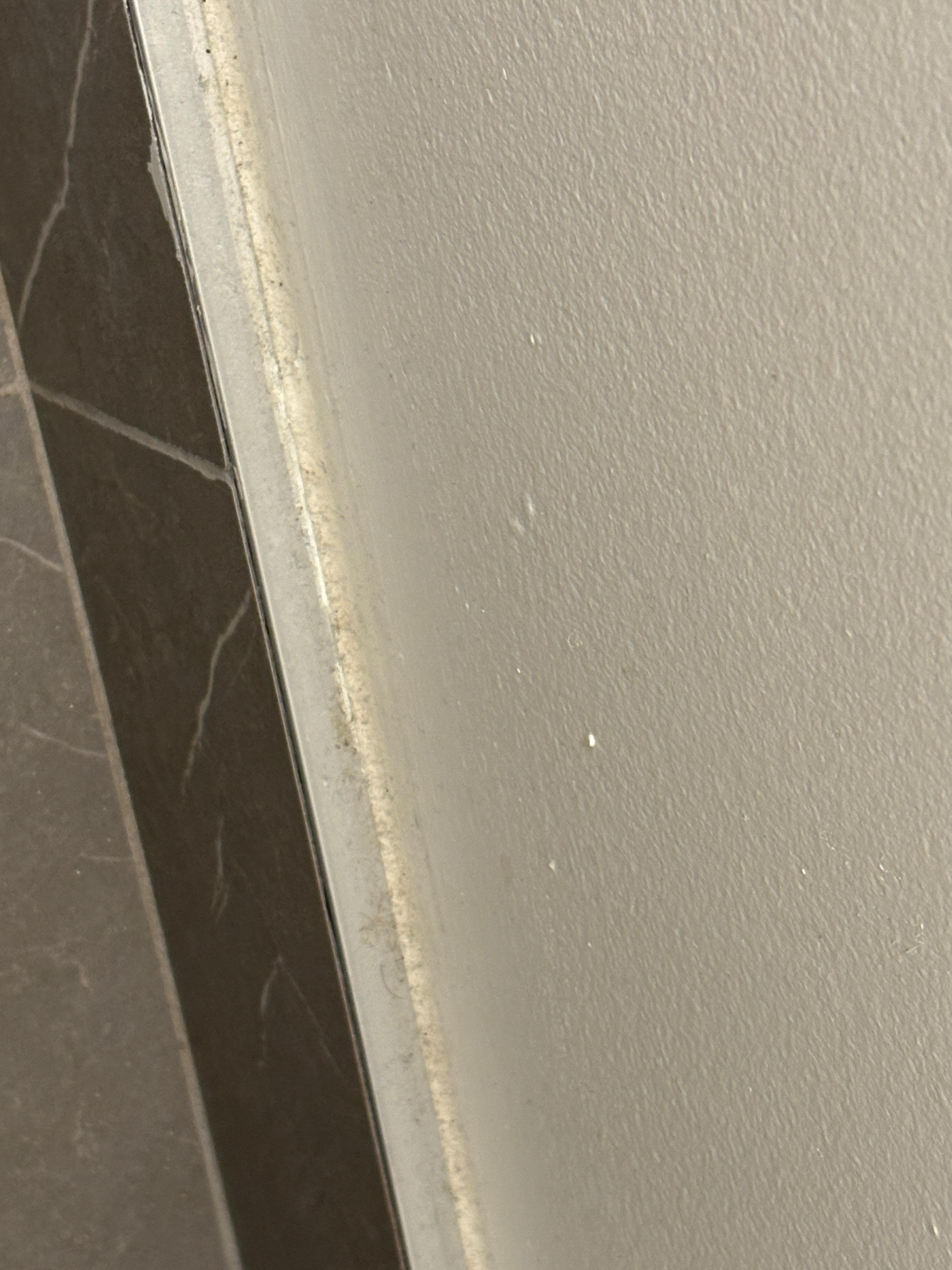 Filthy baseboards 