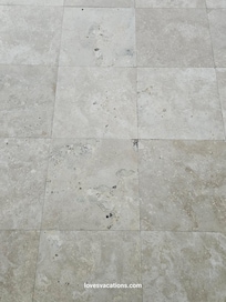 Damaged floor