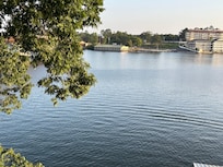 View from dining room windows