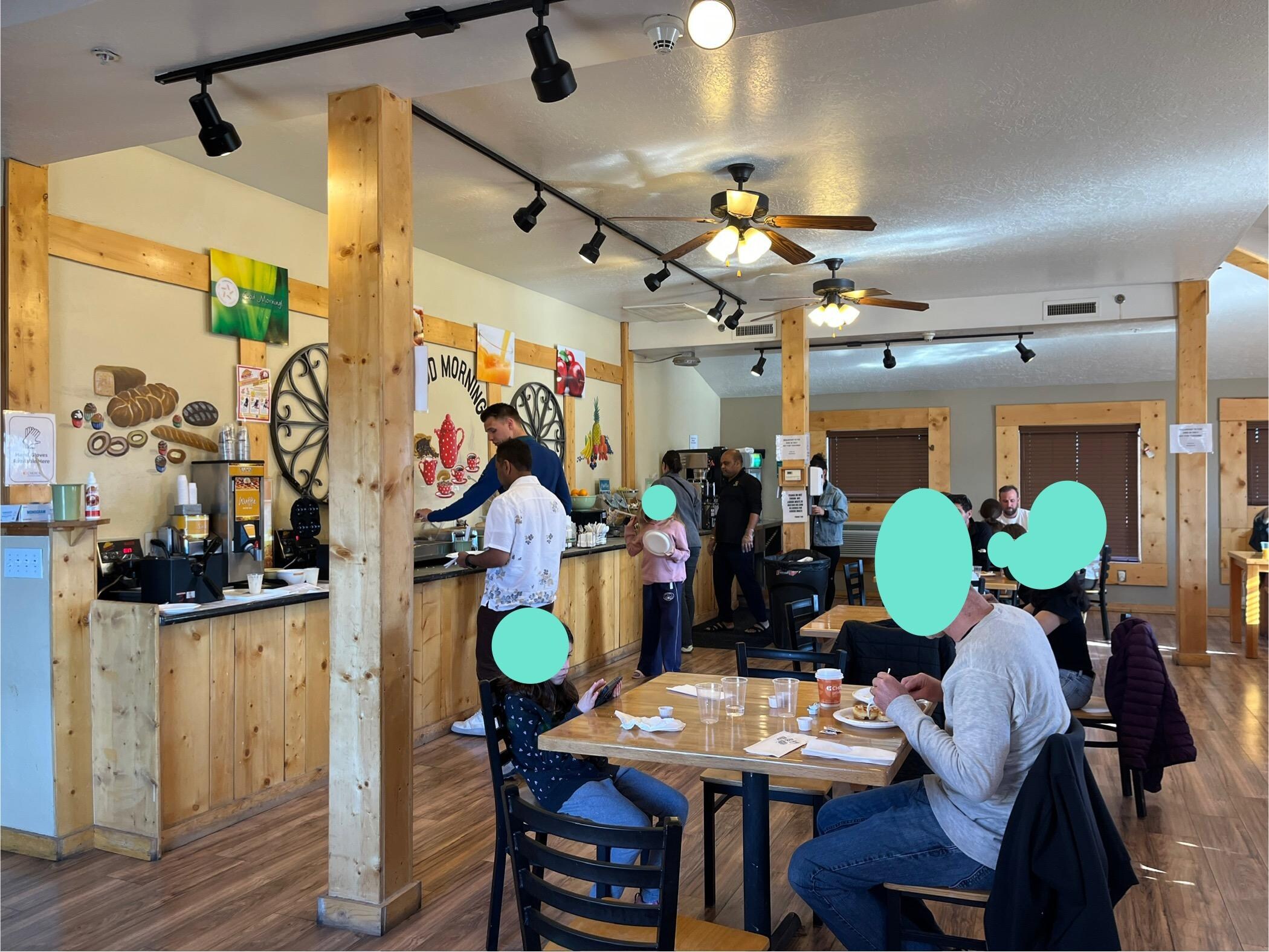 Breakfast buffet