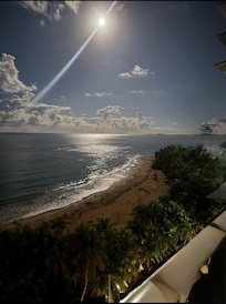 View from the balcony.