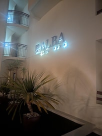 Front of hotel