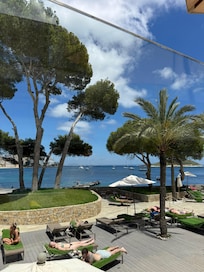The view from the Level patio