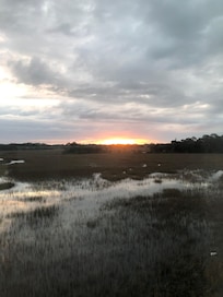 Sunrise from the balcony.