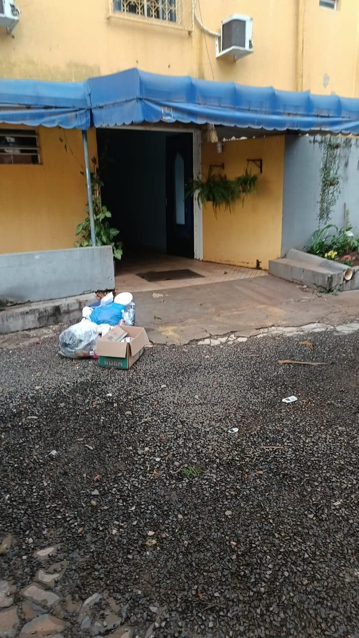 Estacionamento dos carros 