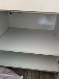 Proof of no dishware or cooking equipment