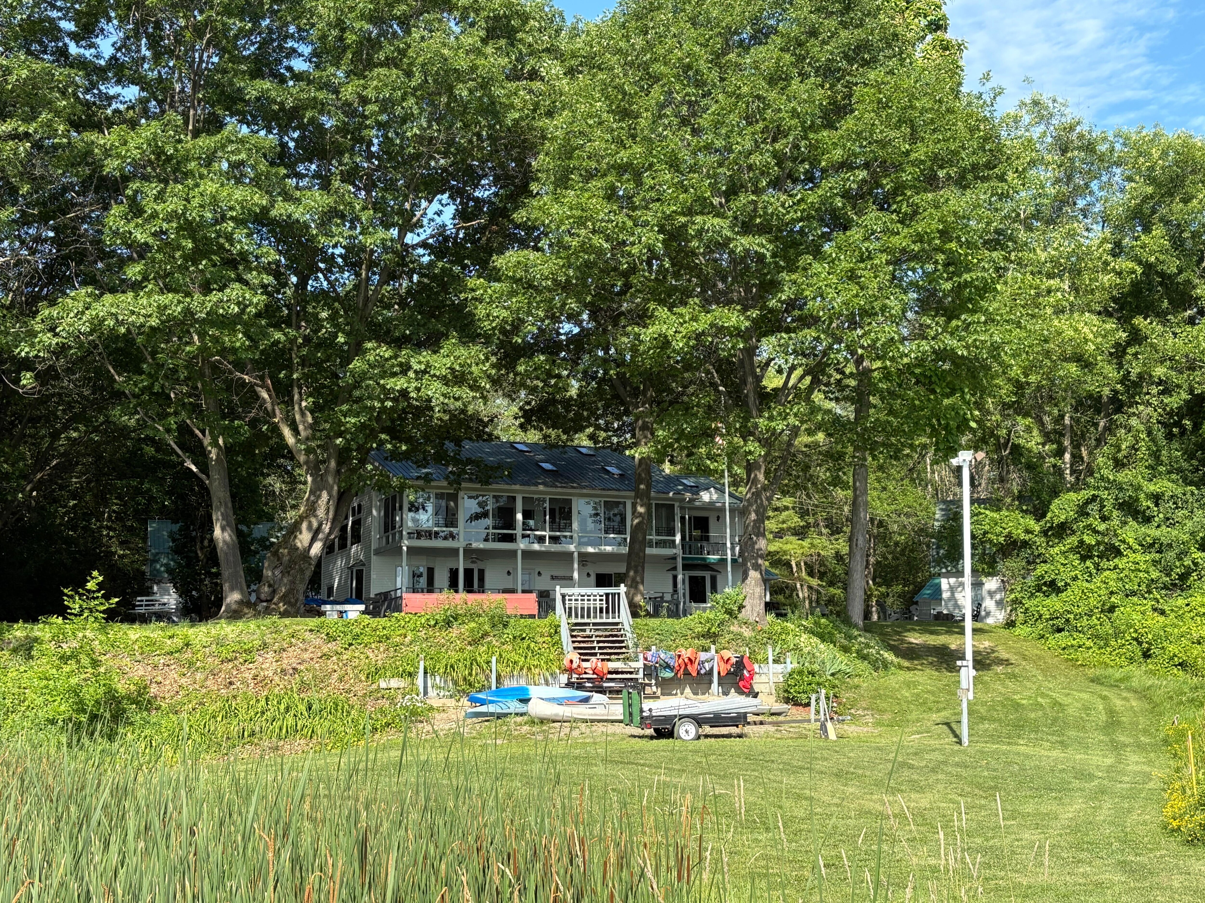 View from the lake