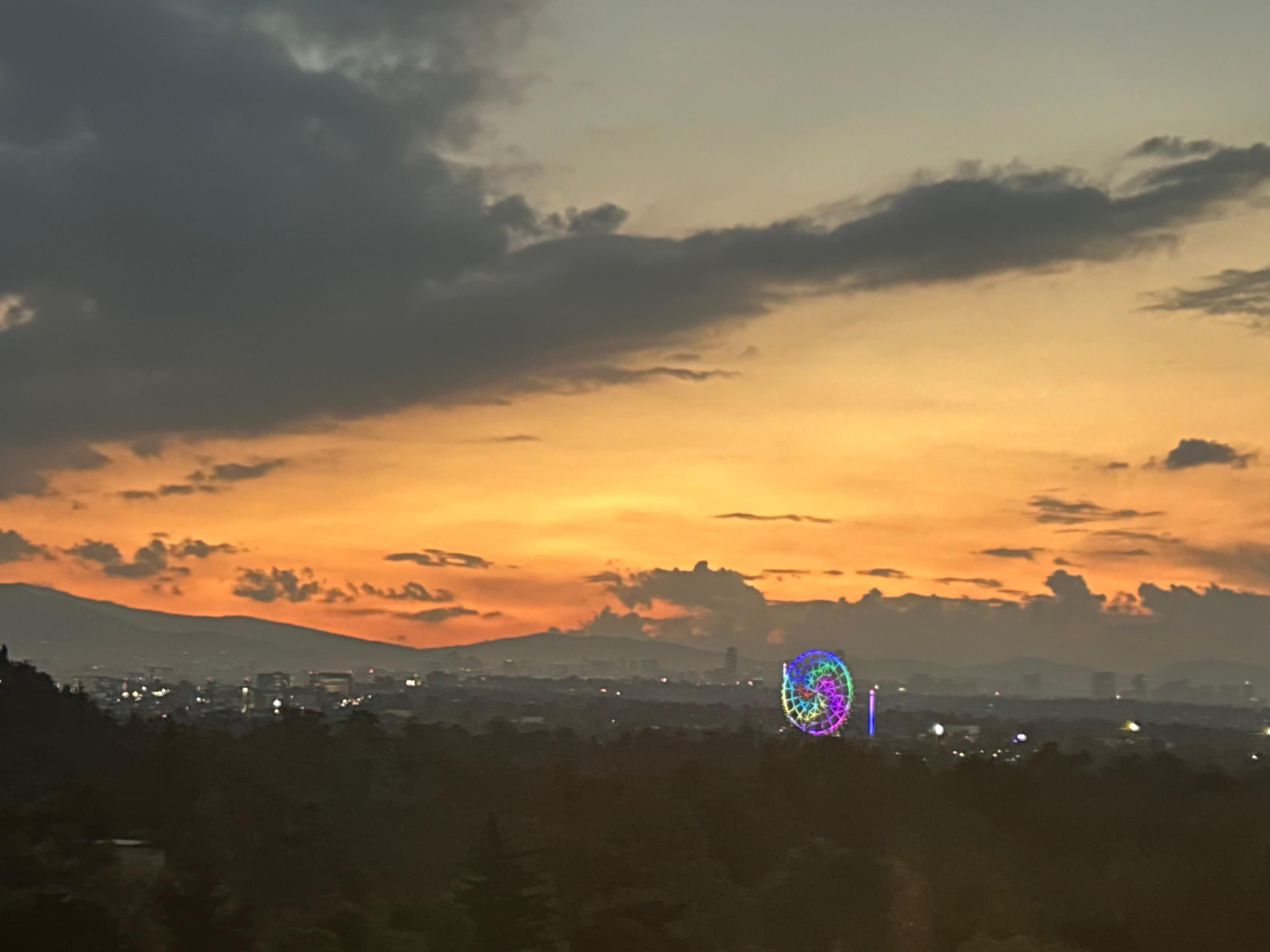 View from room. Chapultepec park.