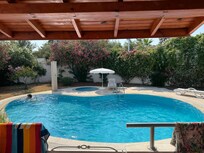 The pool at the Villa