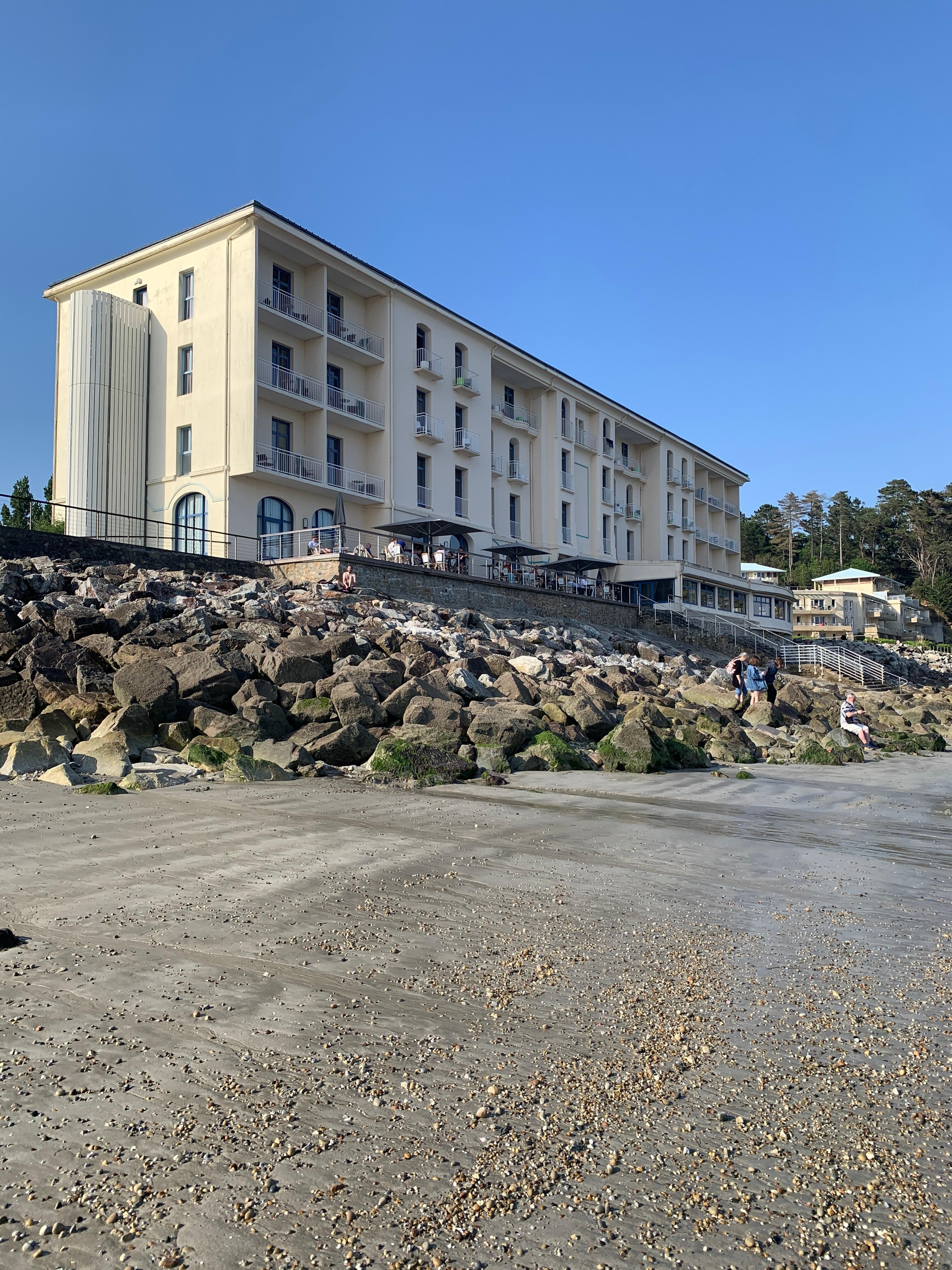 Vue de la plage