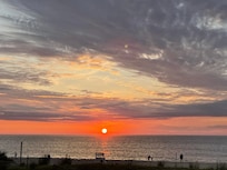 Sunrise from the balcony