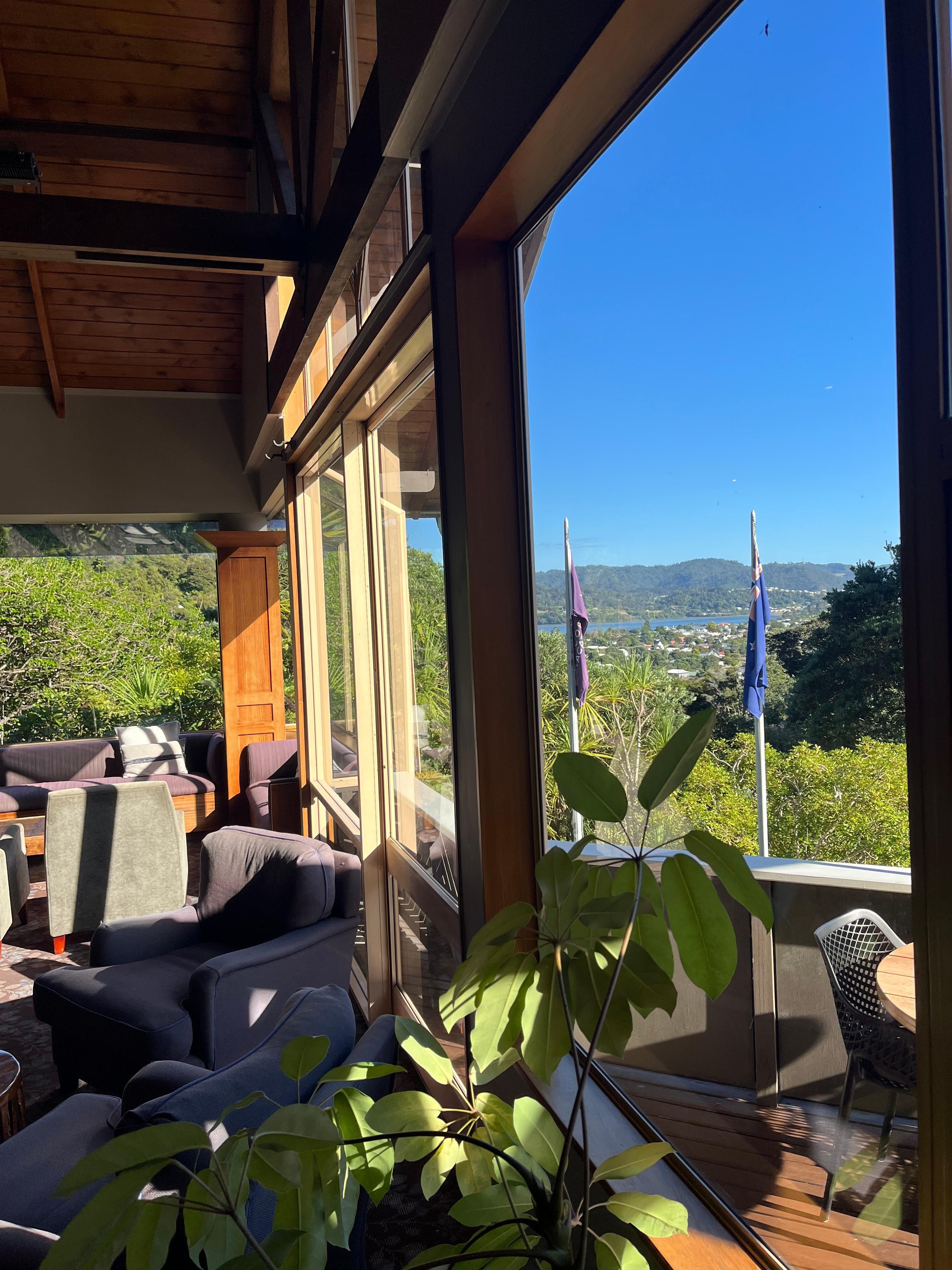 Wonderful lounge with lovely view