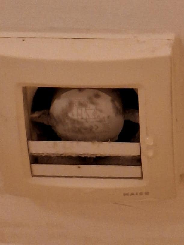 Defekte Lüftungsanlage im Bad