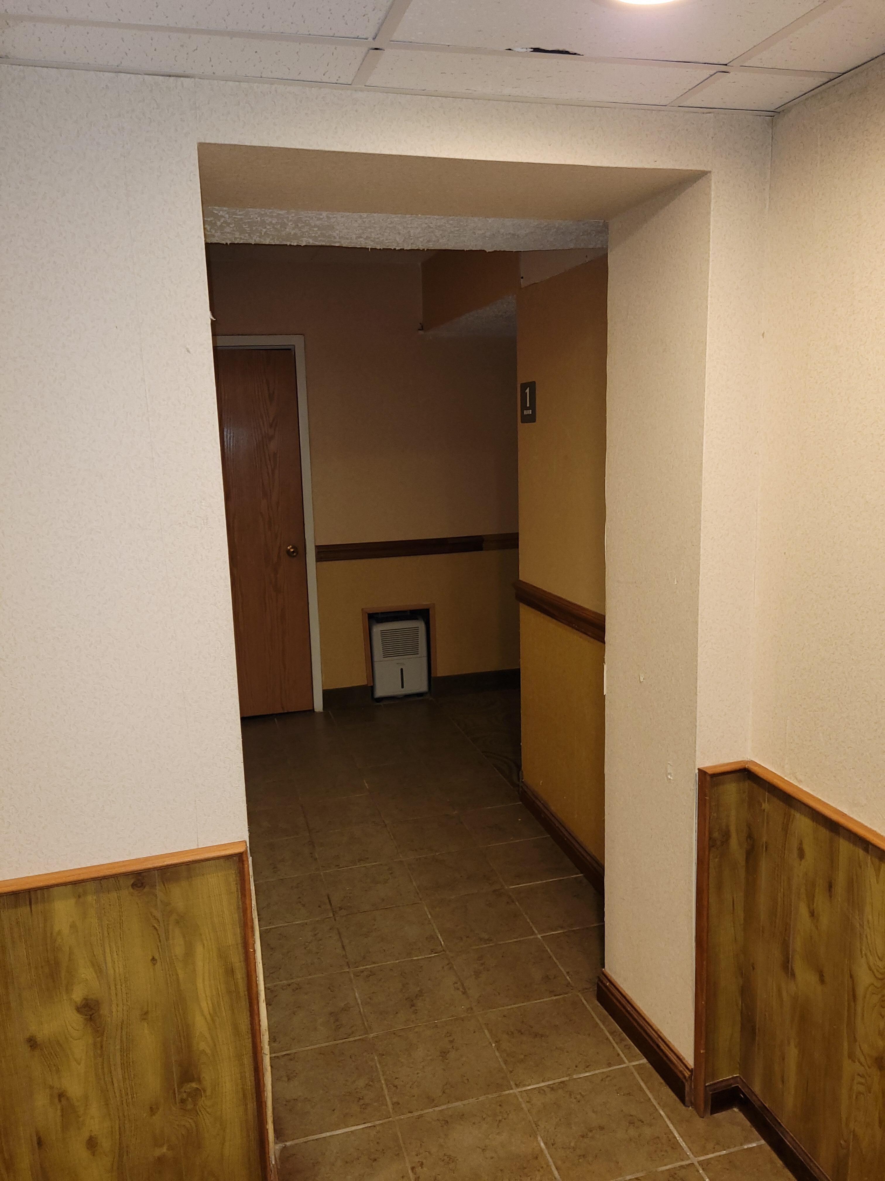 Hallway to room