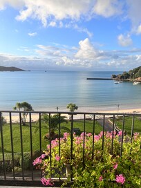 The view from our room one morning.