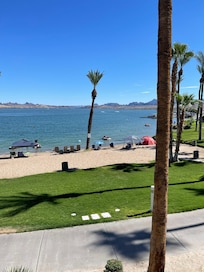 View from our balcony