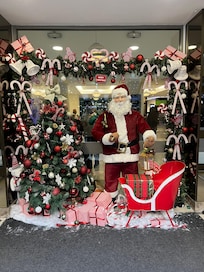 Detta möttes vi av i entrén till hotellet!