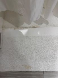 Filthy floor