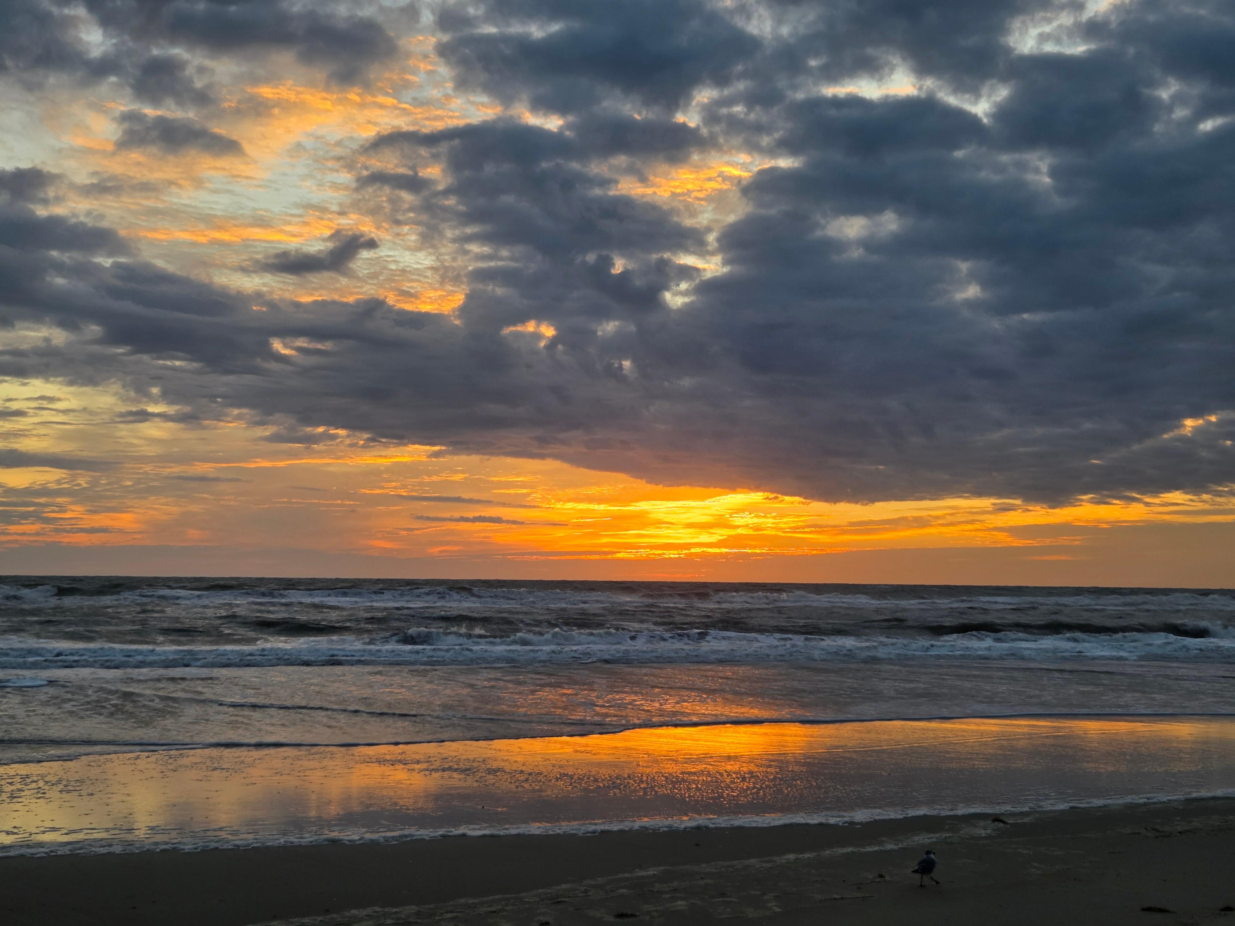 Sunrise on the beach