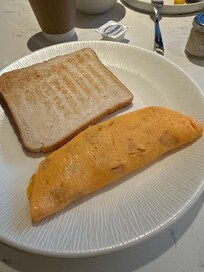 Omelette station at the restaurant was a great treat