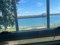 Ships passed close to shore