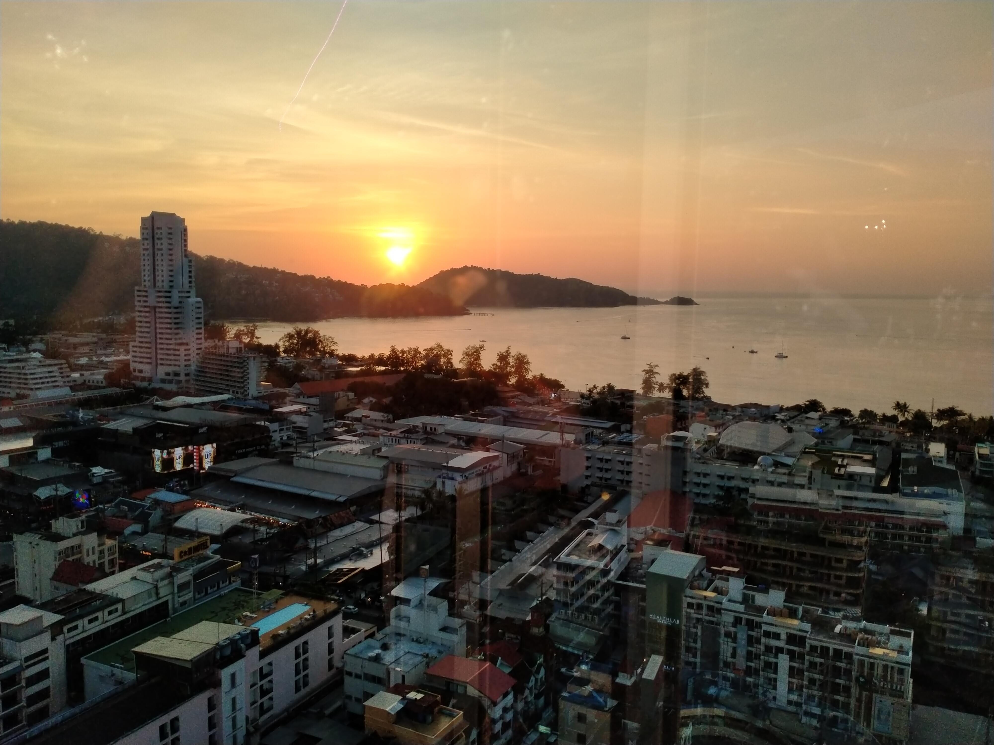 Nice sunset view.
