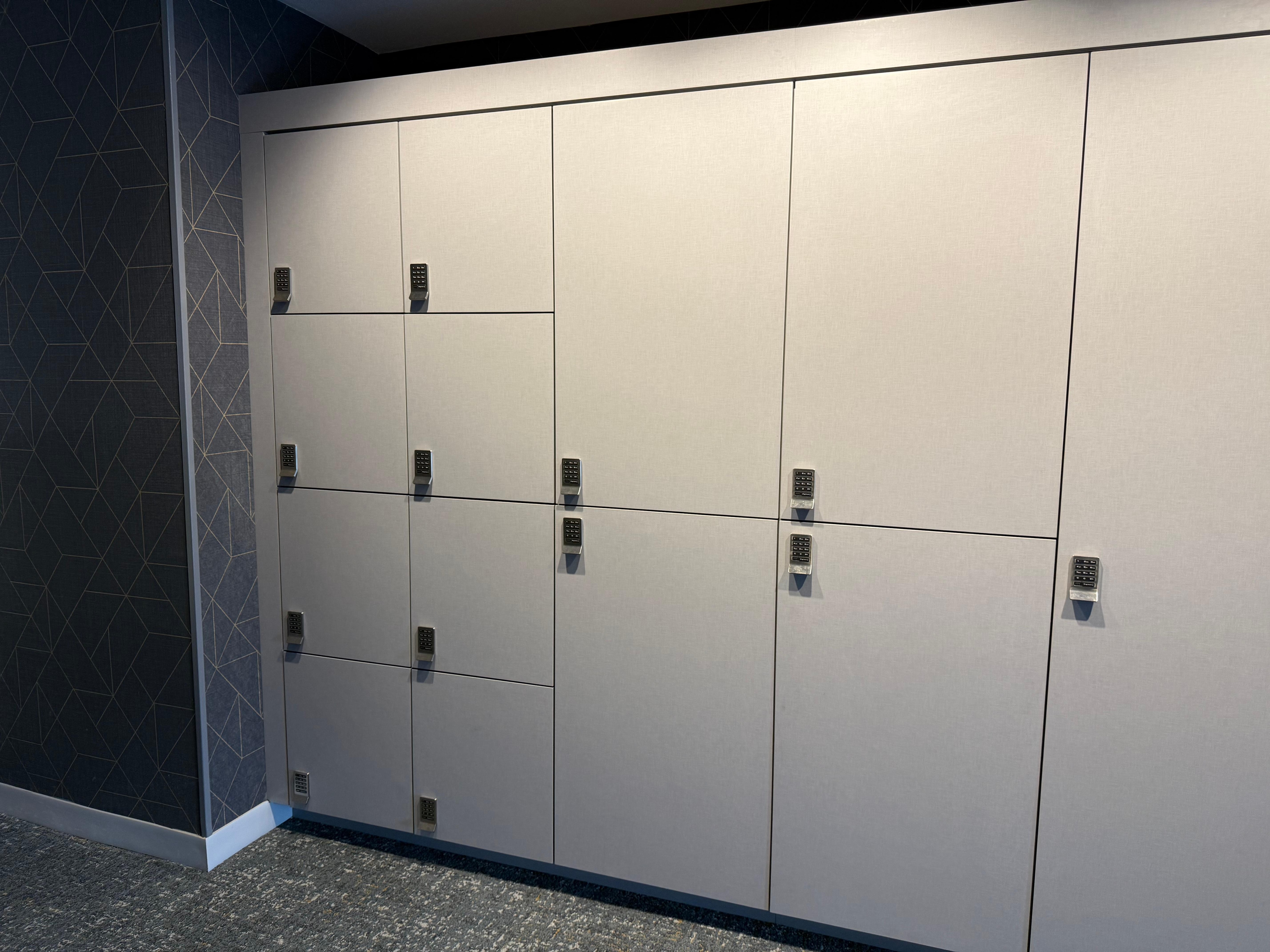 I love the idea of the lockers