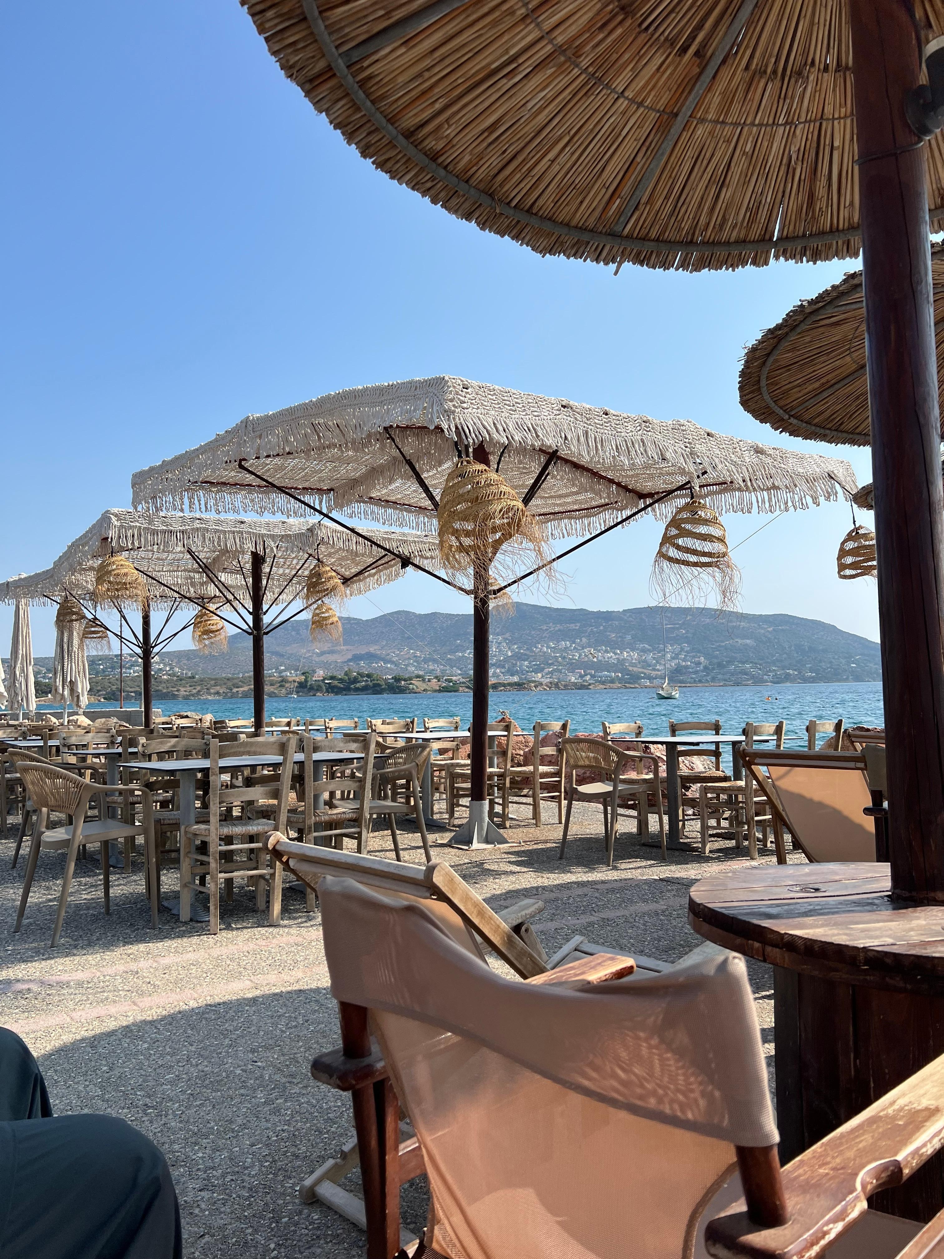 Hotel beach bar