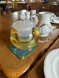Tea selection was nice