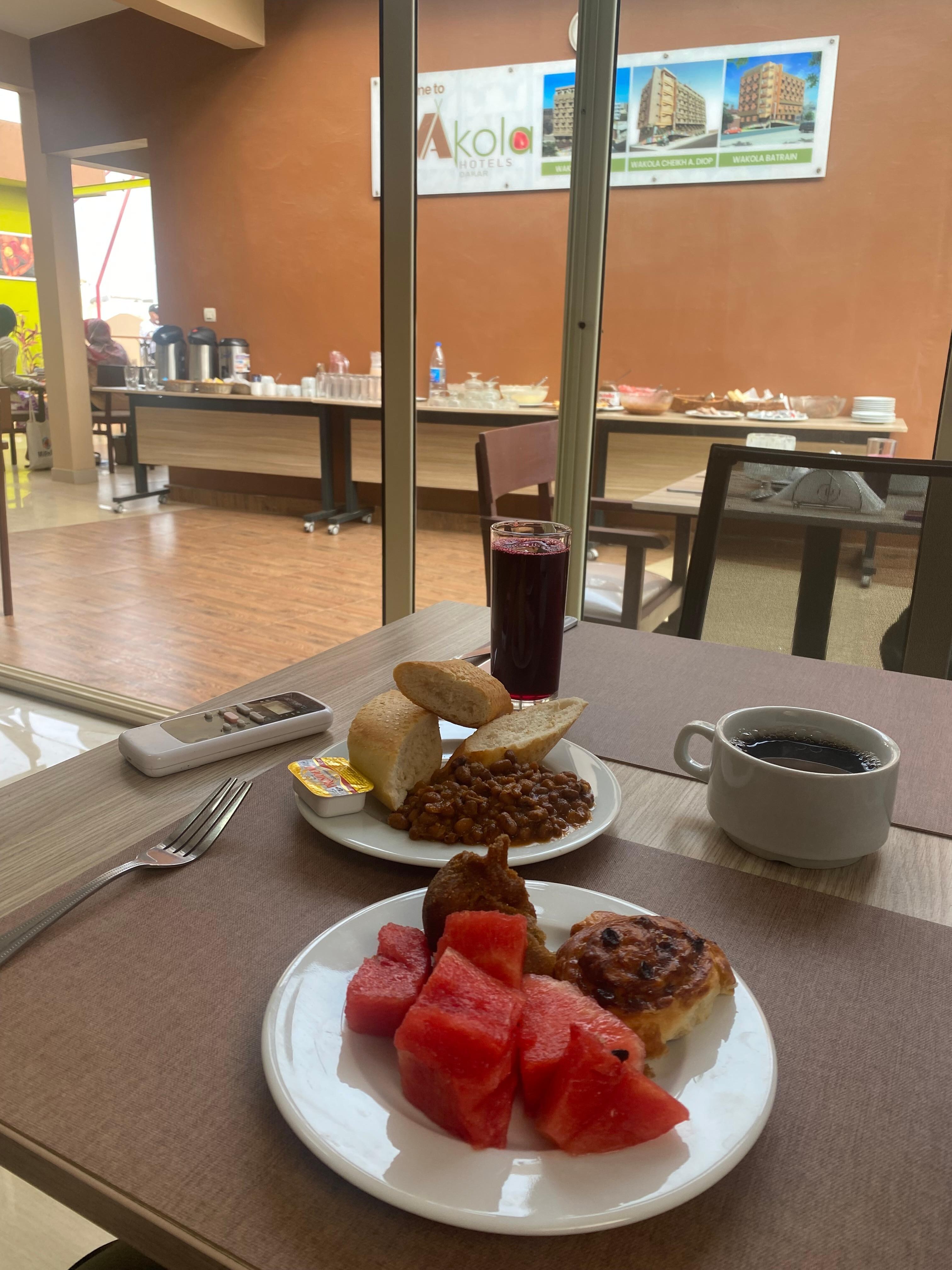 Free breakfast