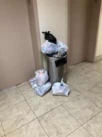 garbage everywhere