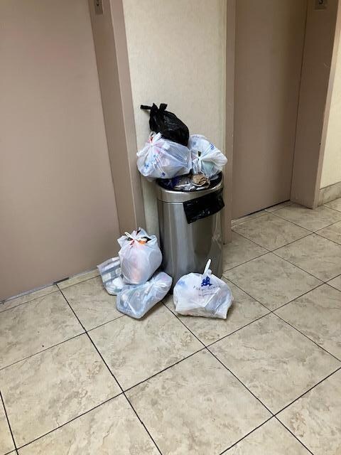 garbage everywhere 