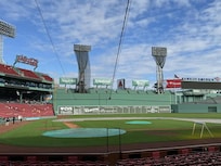 Fenway Park tour - green monster!