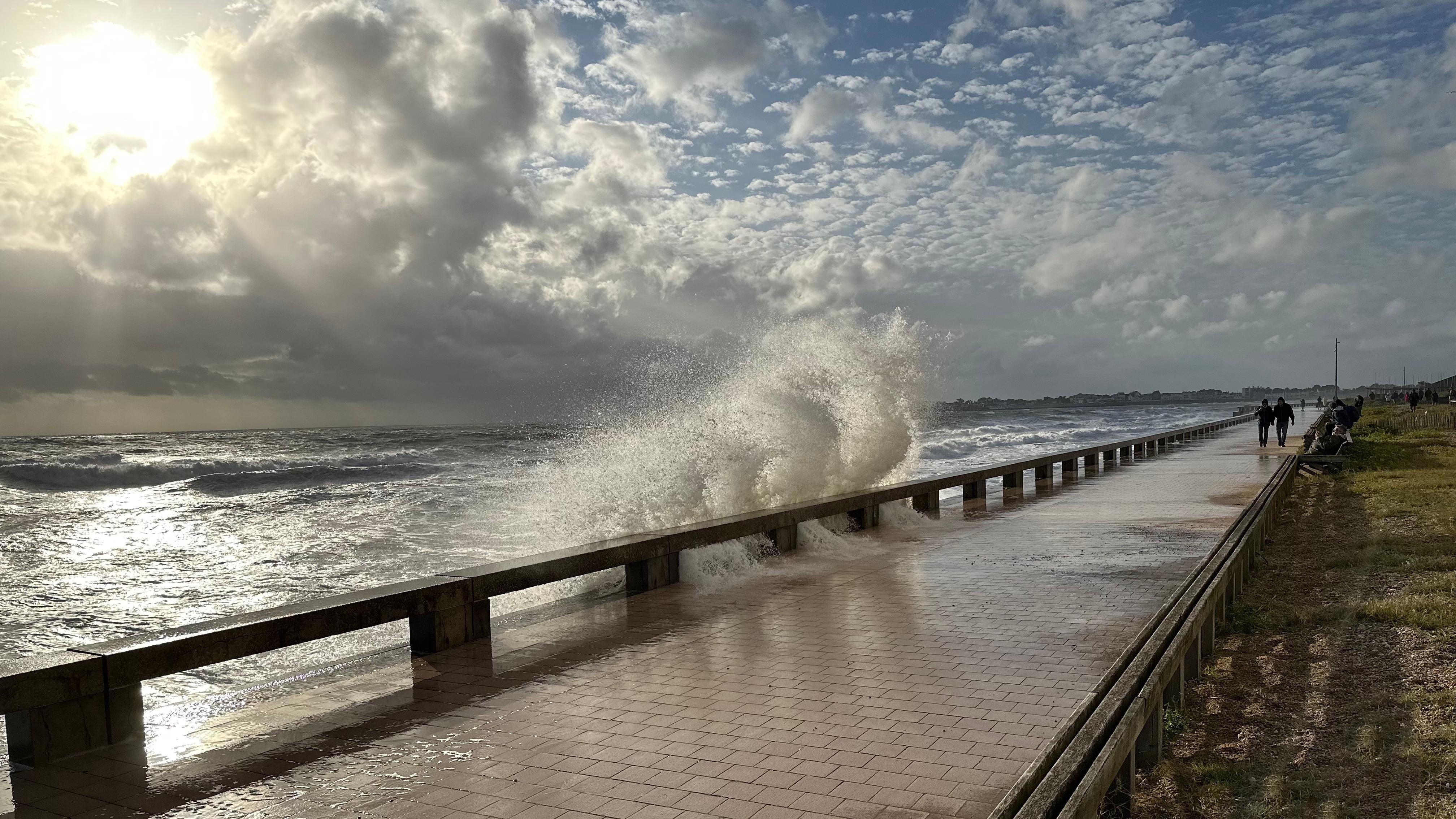 La grande plage par grande marée