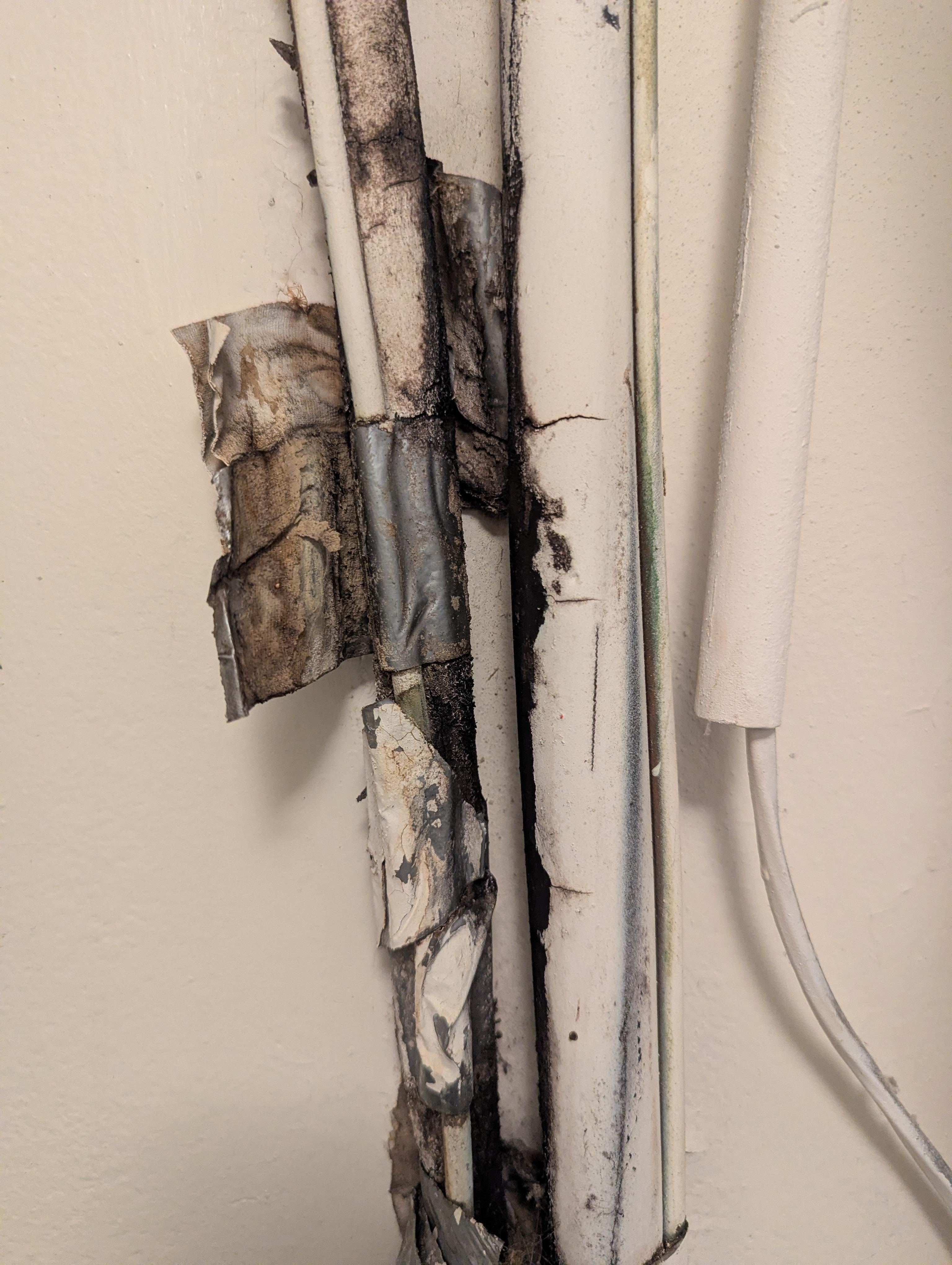 Exposed wires