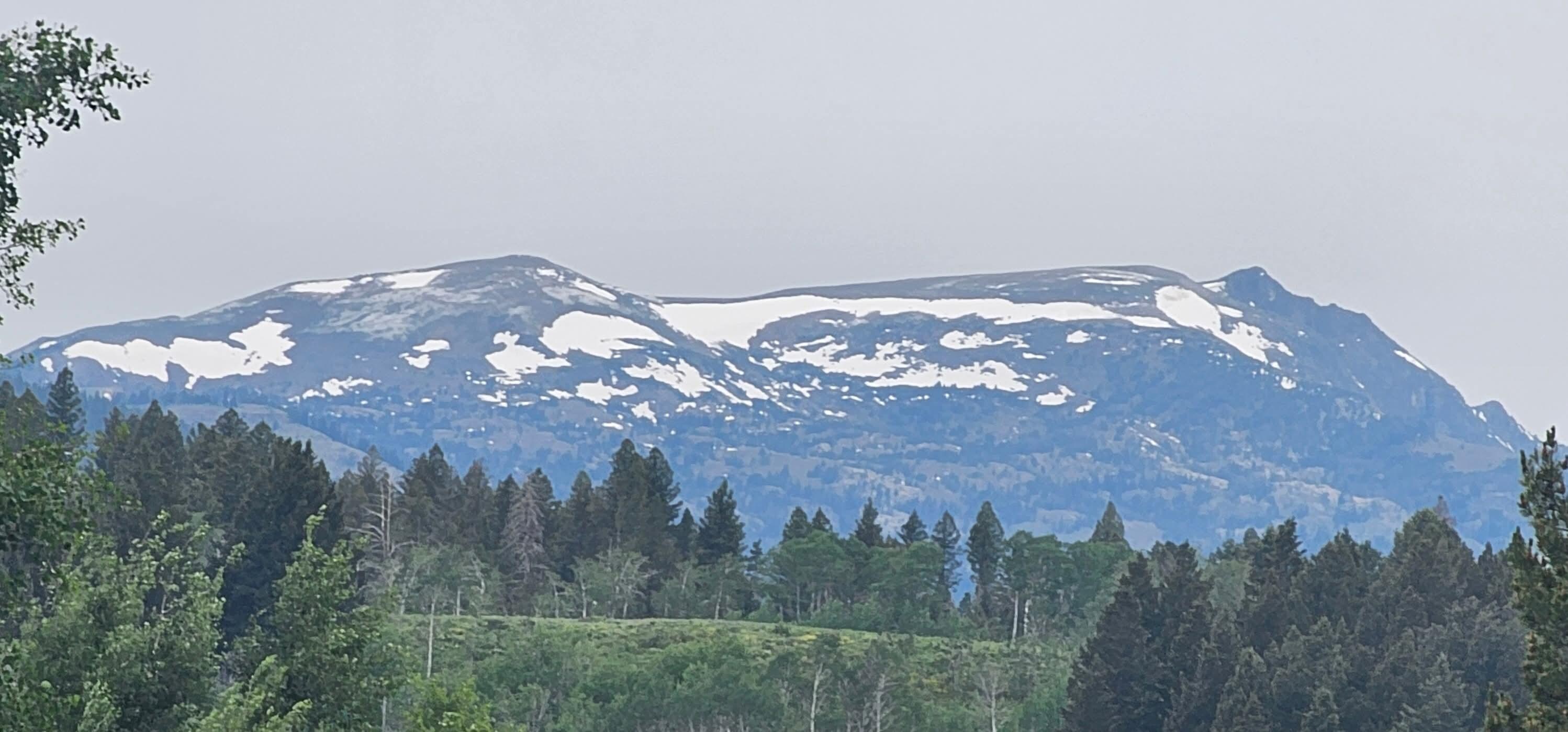 View in the front