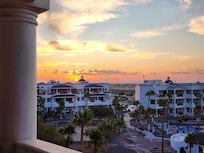 Balcony view yo watch the sunrise