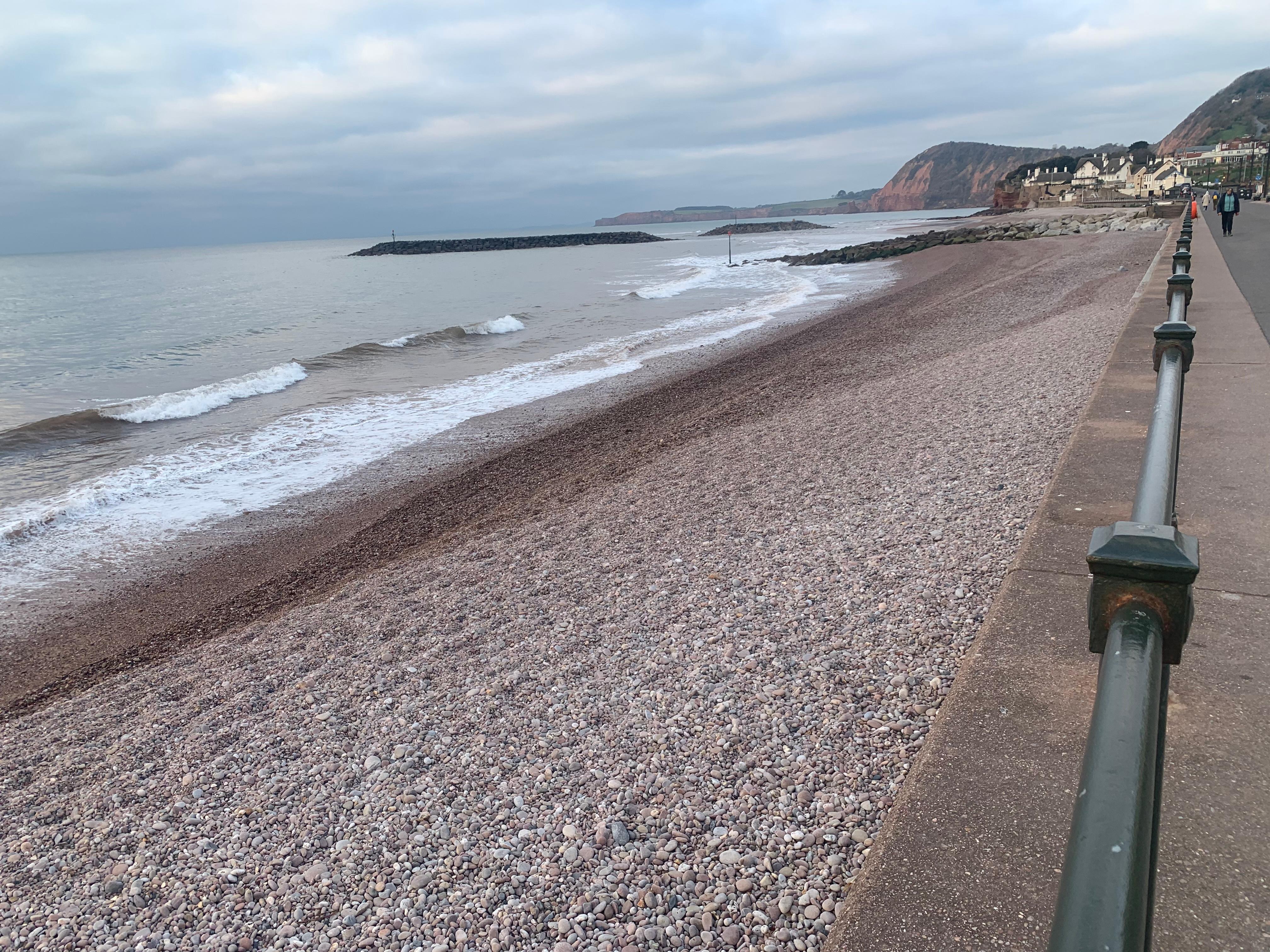 Sea front view