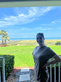 View from the back patio.