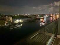 Balcony river view