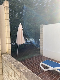 Widok z tarasu na morze