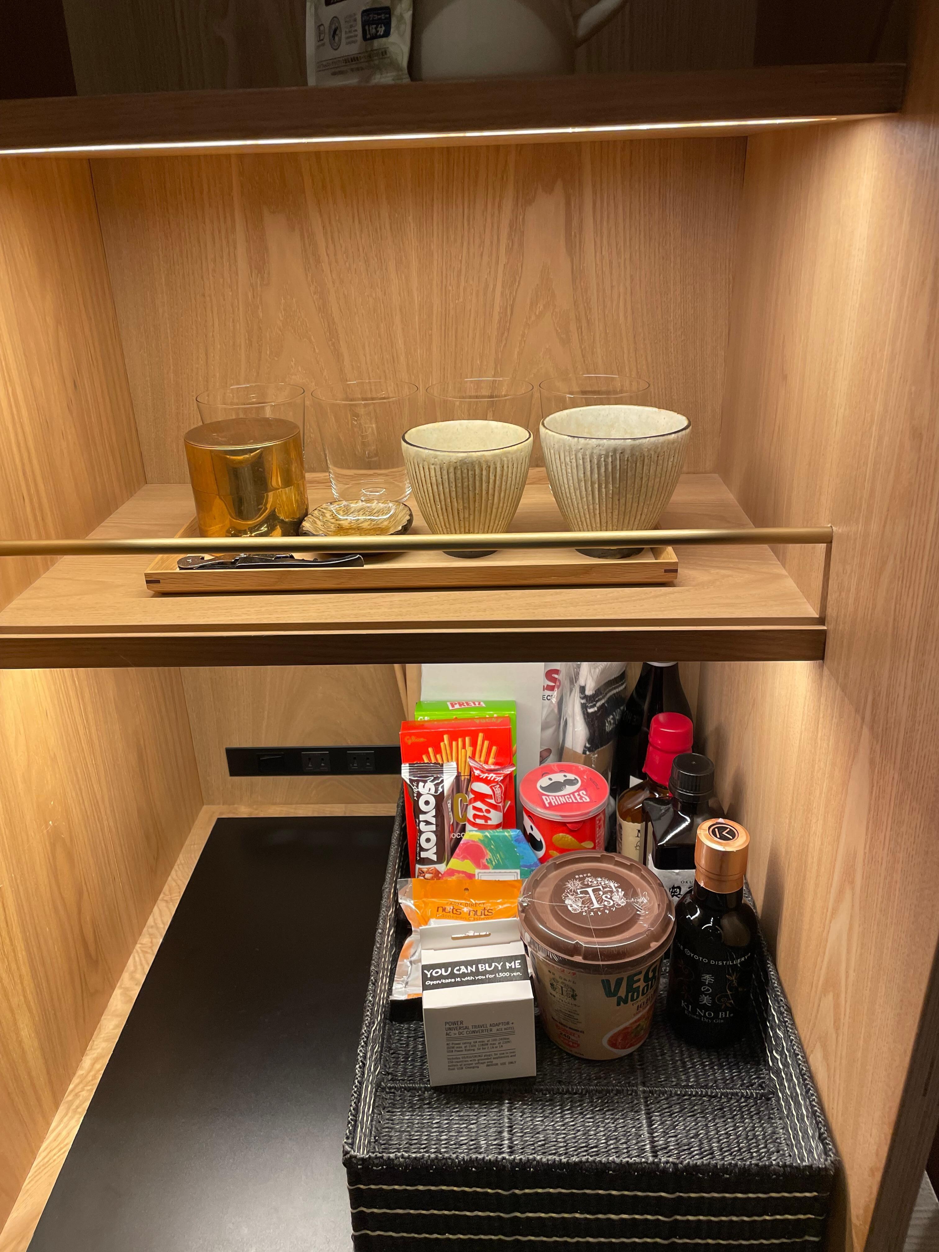 部屋のコーヒーなど