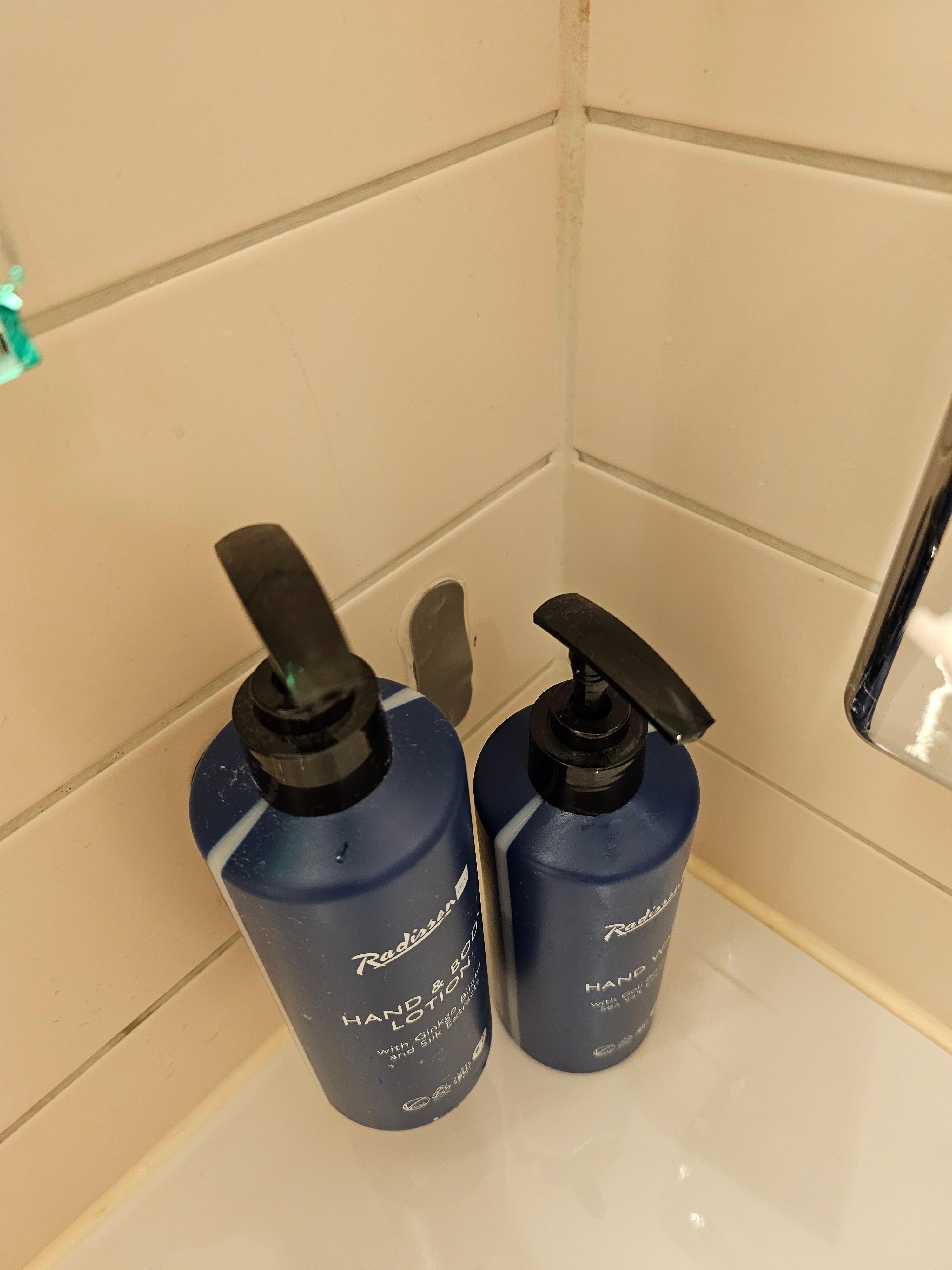 Broken unfixed soap holders