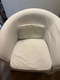 Stained sofas