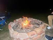 Fire pit - we made s’mores