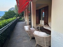 Back patio facing the lake