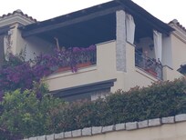 Wohnung von der Straße aus