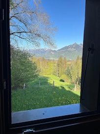 Vue depuis la fenêtre de la chambre