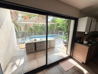 Blick aus dem Wohn/Esszimmer-zimmer