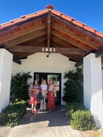 Front entrance to the house.
